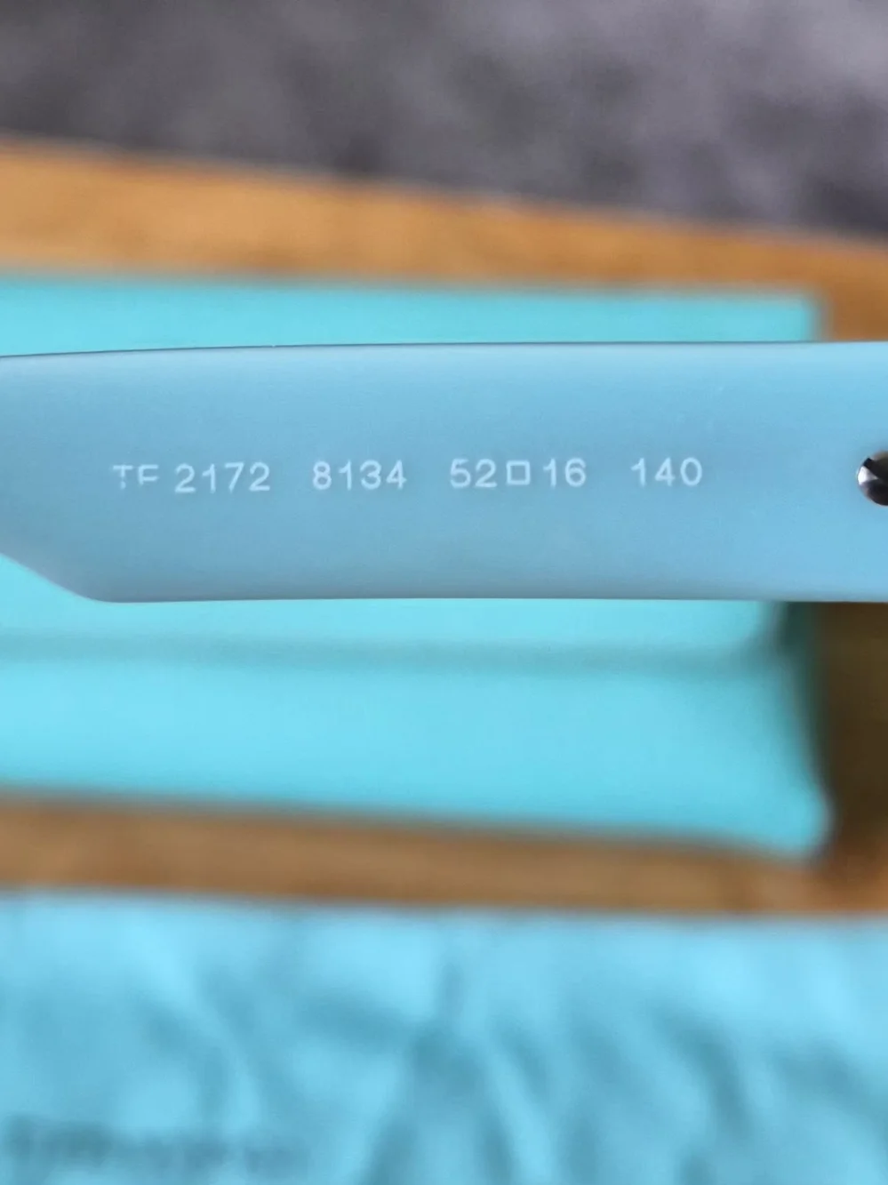 Tiffany Blue Women's Sunglasses with Case and Accessories